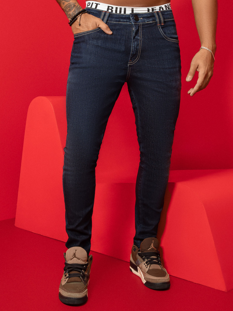 Calça Jeans Masculina Prática Modelo Slim