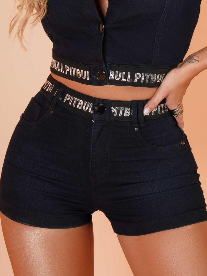 Short Jeans Feminino Cintura Alta Sem Lycra Levanta Bumbum Premium Shorts  Cós Alto