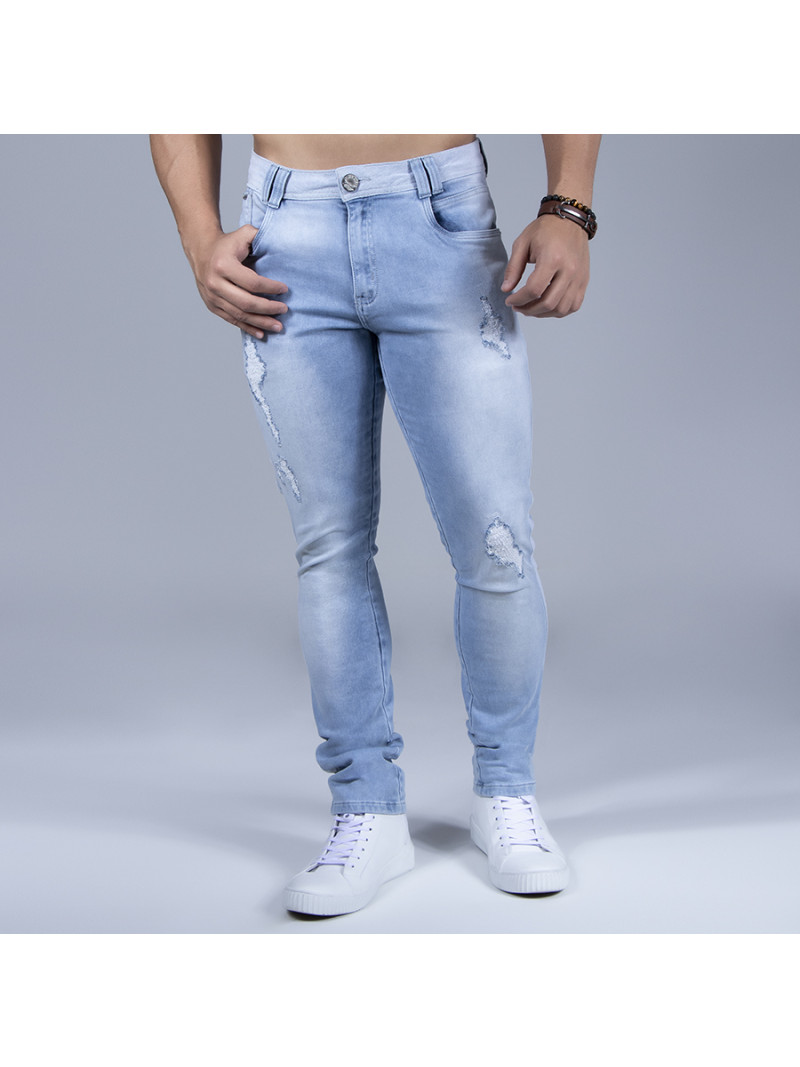 Calça Masculina Jeans Moletom